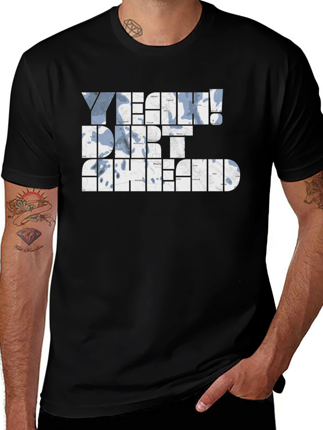Variant 15 of Yeah! Dirt Ahead Graphic T-Shirt