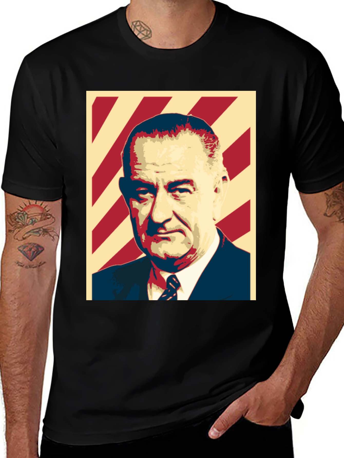LBJ Hope Style Tee - Political Apparel