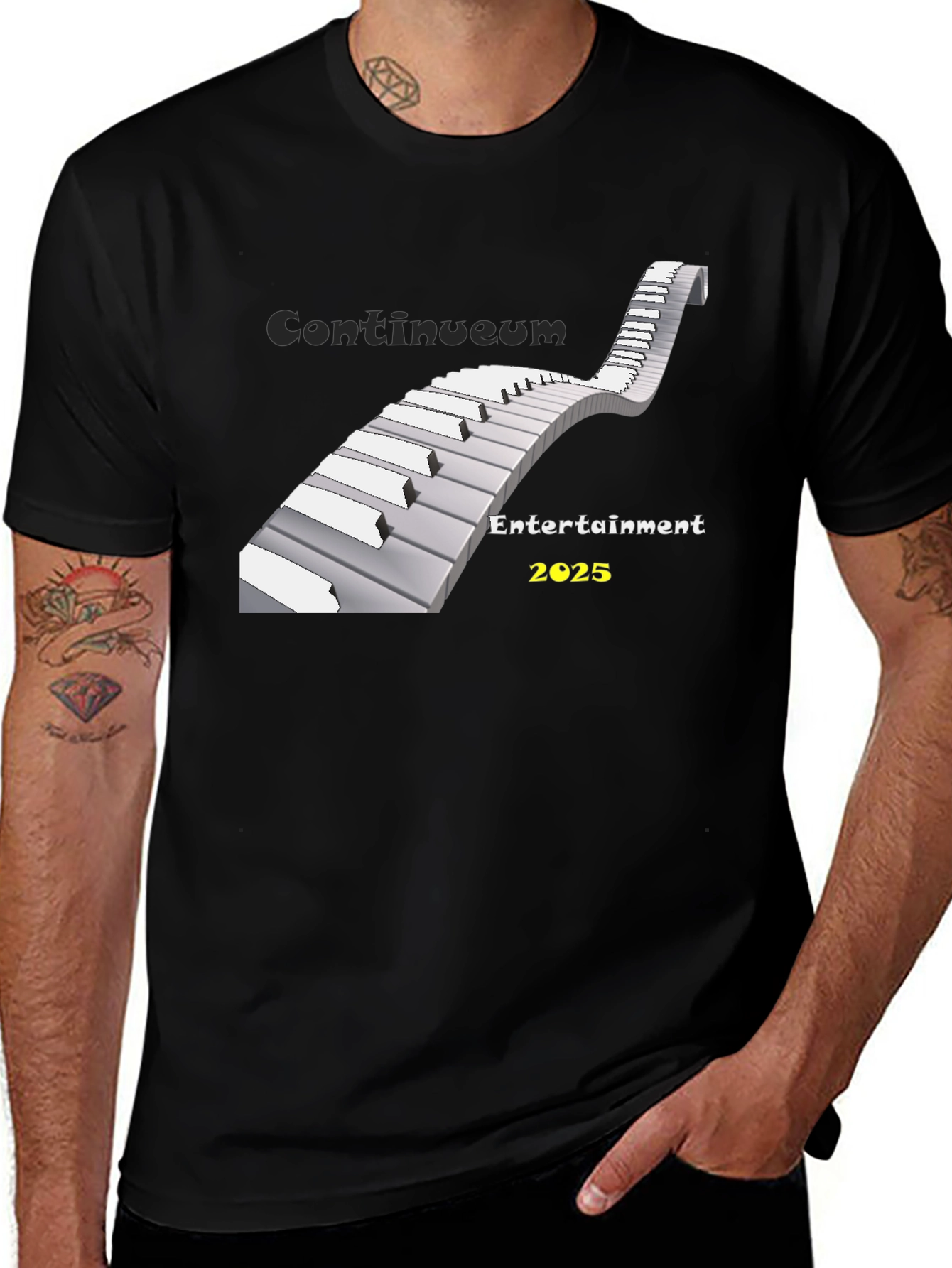 Variant 29 of Continuum Entertainment 2025 Graphic T-Shirt