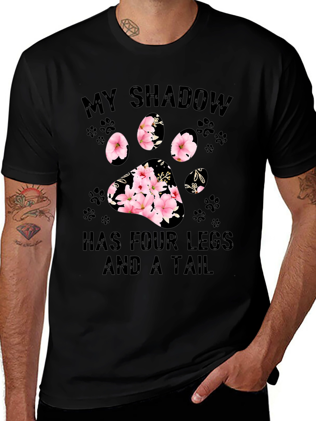 My Shadow Has Four Legs T-Shirt