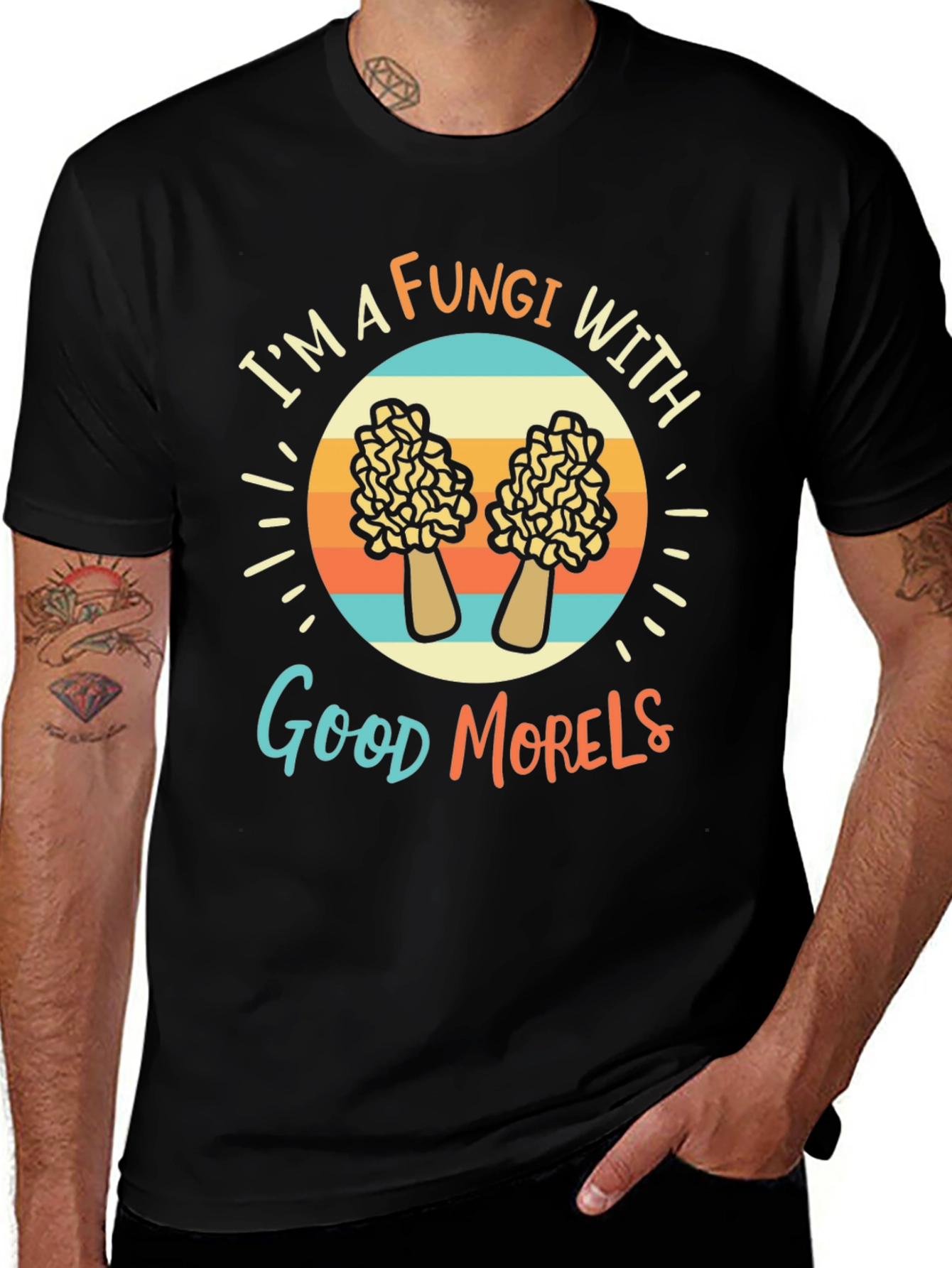 Variant 23 of Fungi With Good Morels T-Shirt