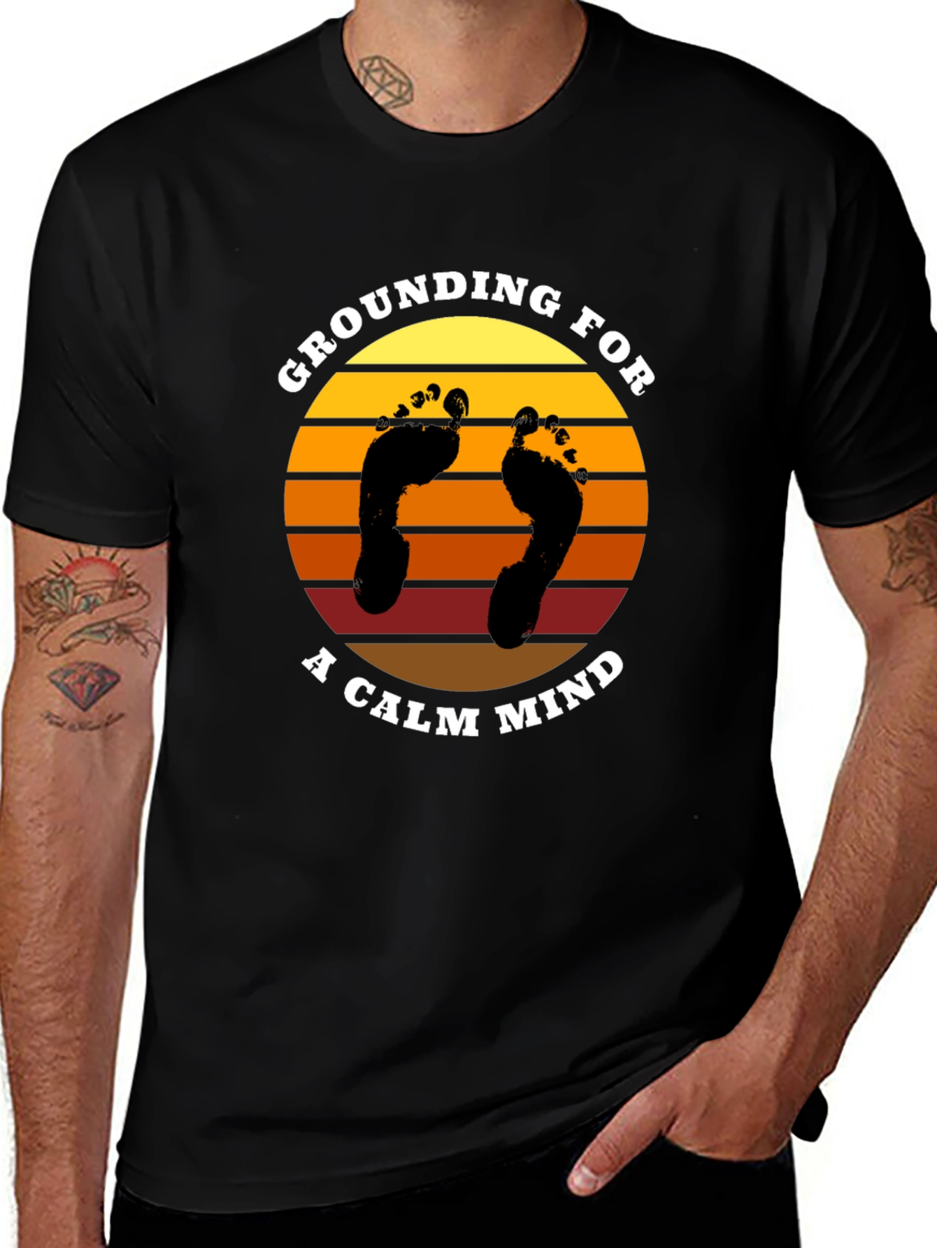 Variant 24 of Grounding for a Calm Mind Graphic T-Shirt