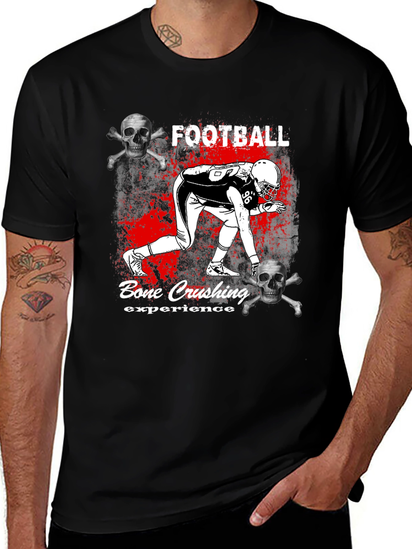 Football Bone Crushing Experience T-Shirt