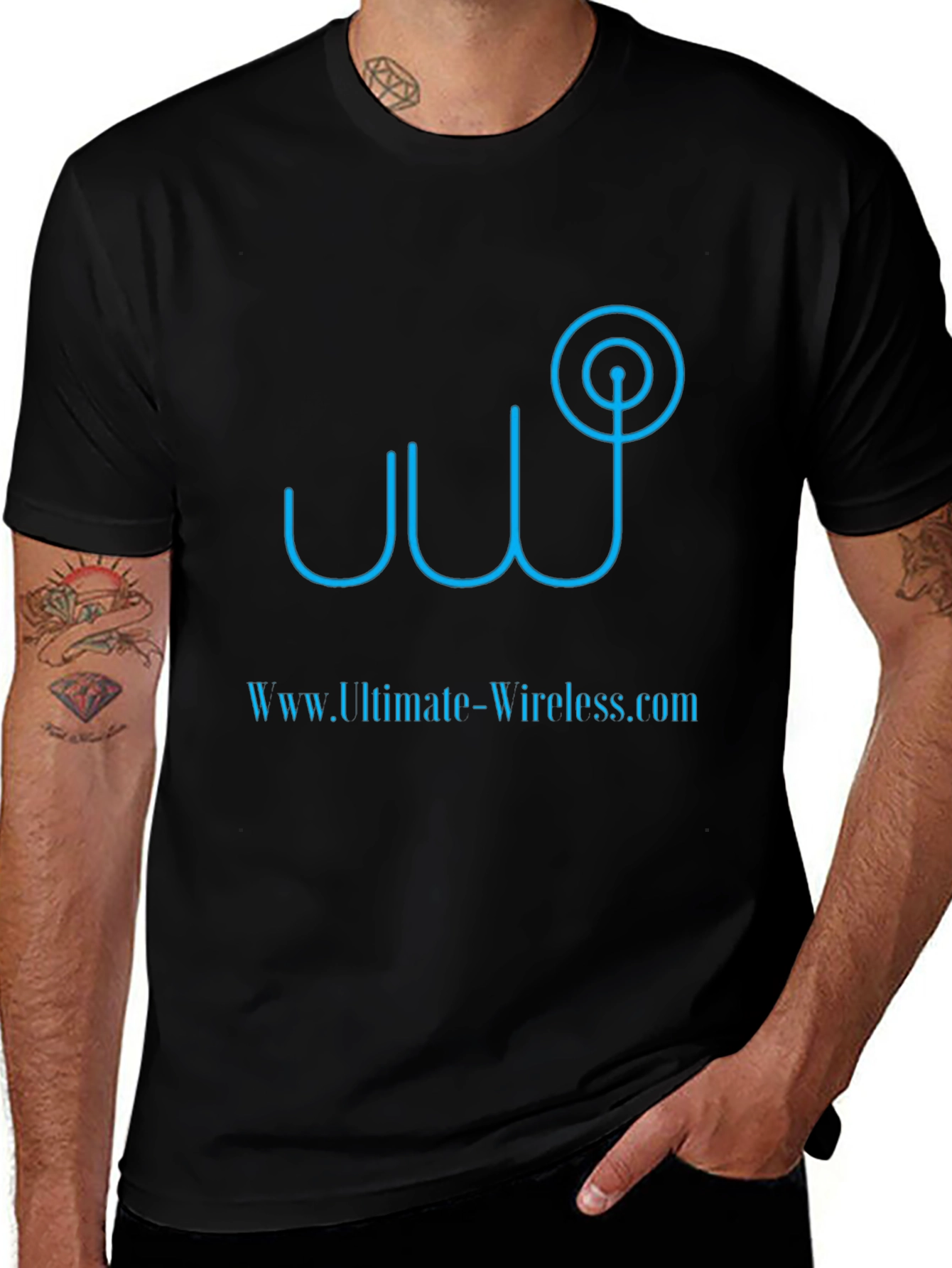 Variant 24 of Ultimate Wireless Black T-Shirt