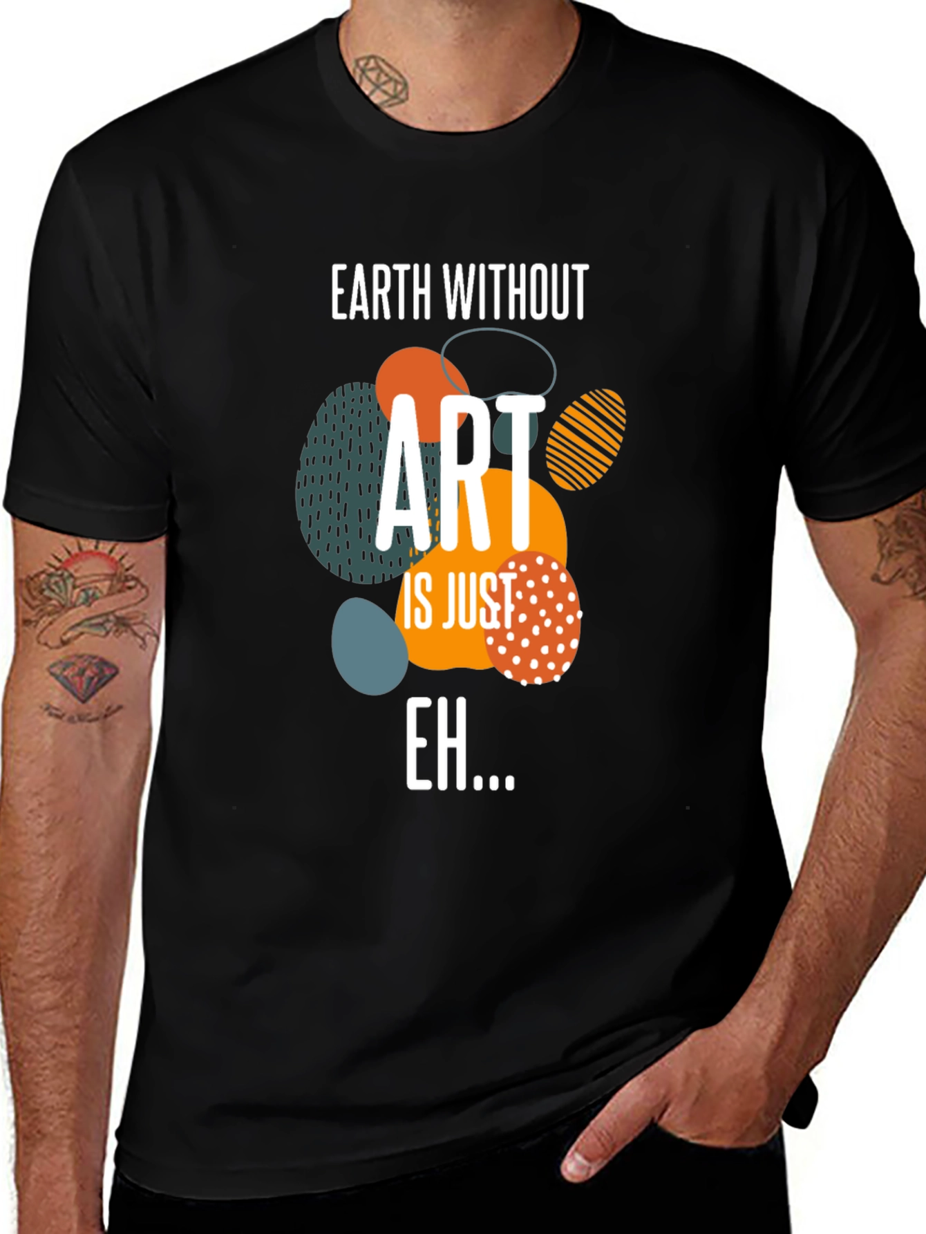 Variant 18 of Earth Without Art T-Shirt - Artistic Graphic Tee