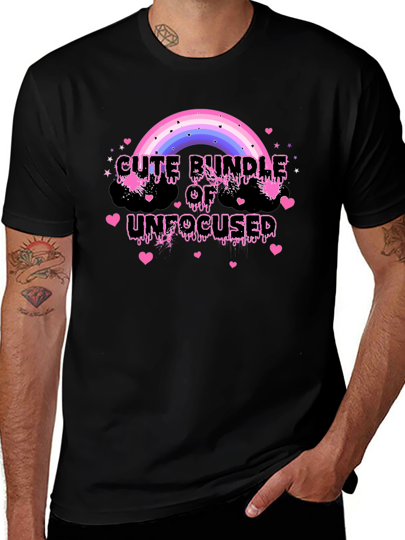 Cute Bundle of Unfocused T-Shirt