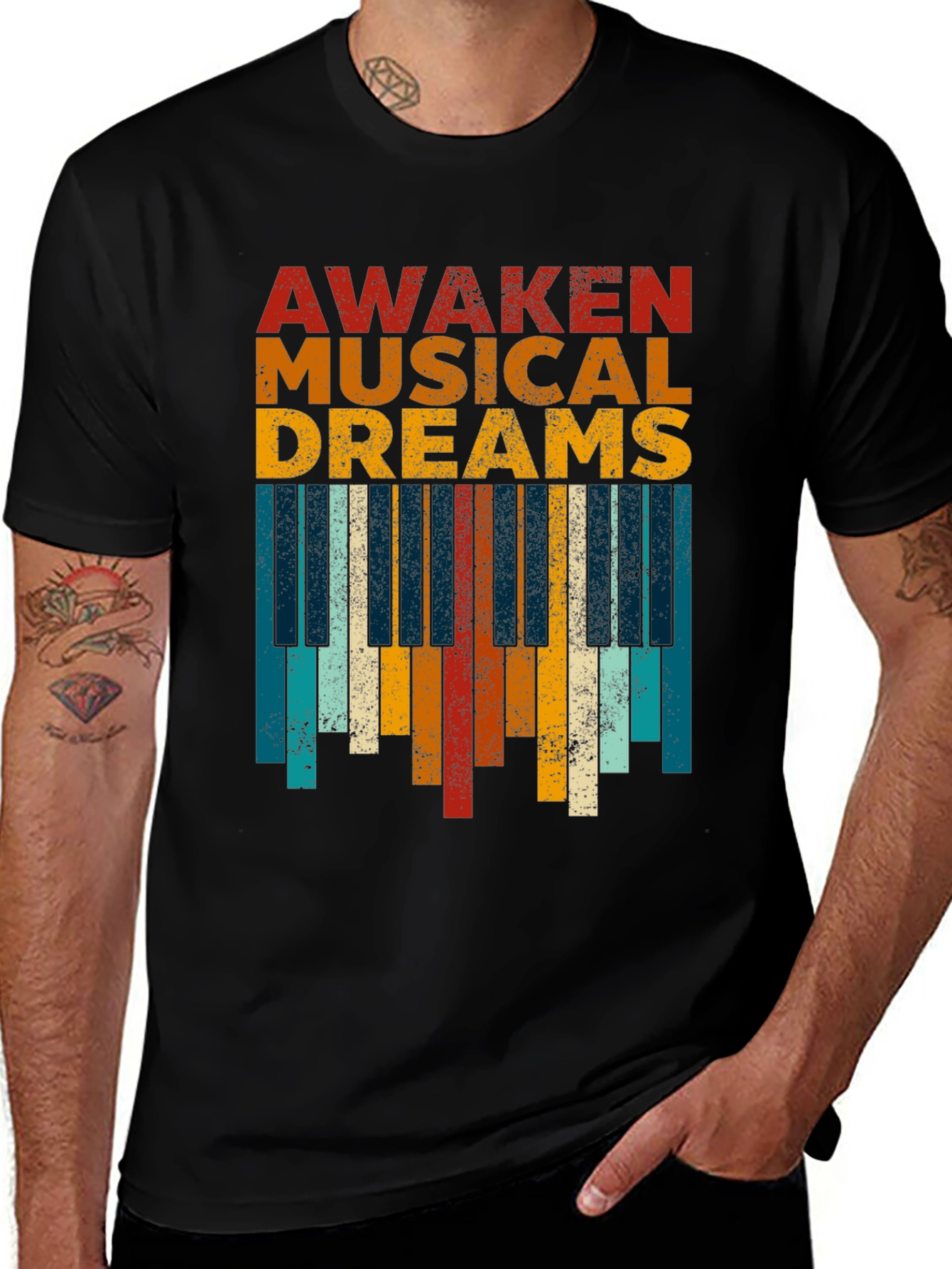 Variant 27 of Awaken Musical Dreams Graphic Tee