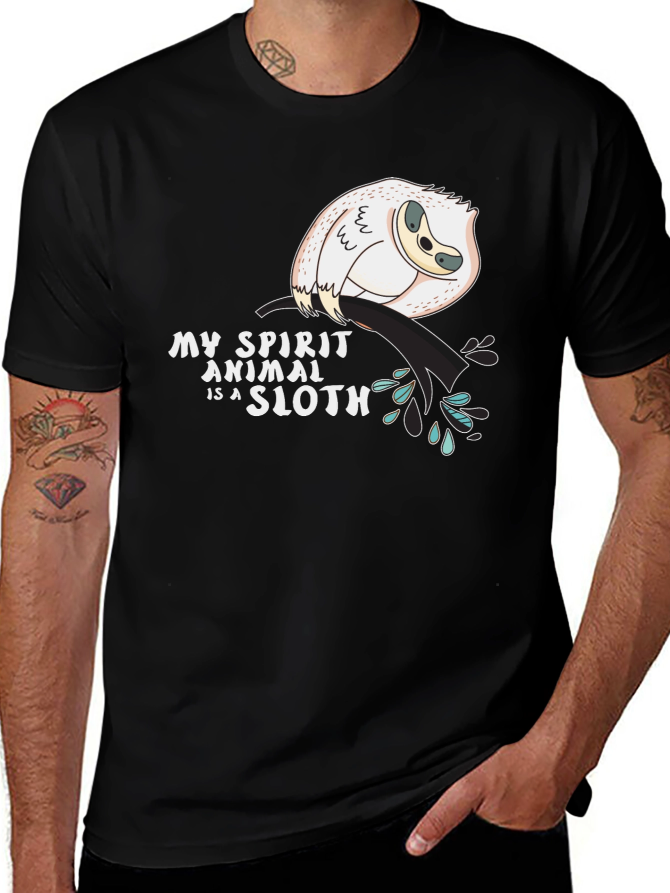 Variant 16 of My Spirit Animal is a Sloth T-Shirt
