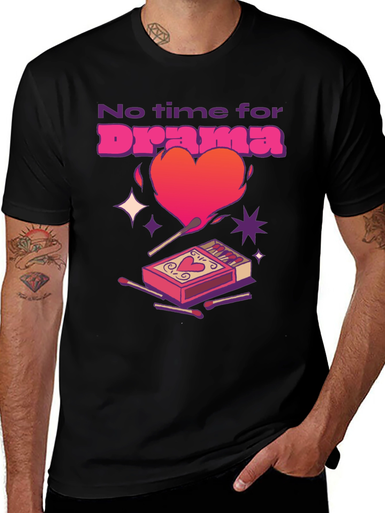 Variant 13 of No Time For Drama Graphic Tee