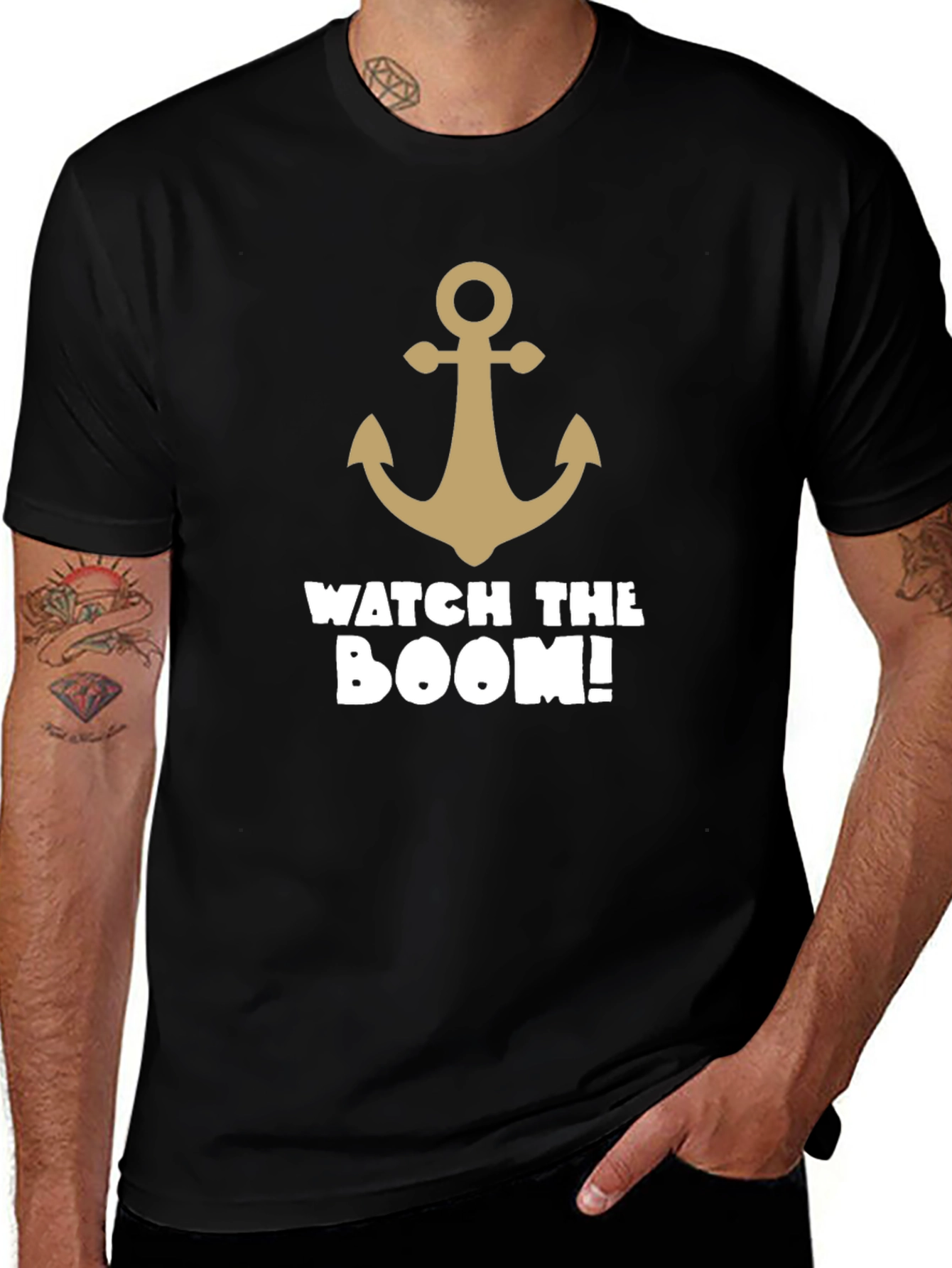 Variant 22 of Watch the Boom! Anchor T-Shirt