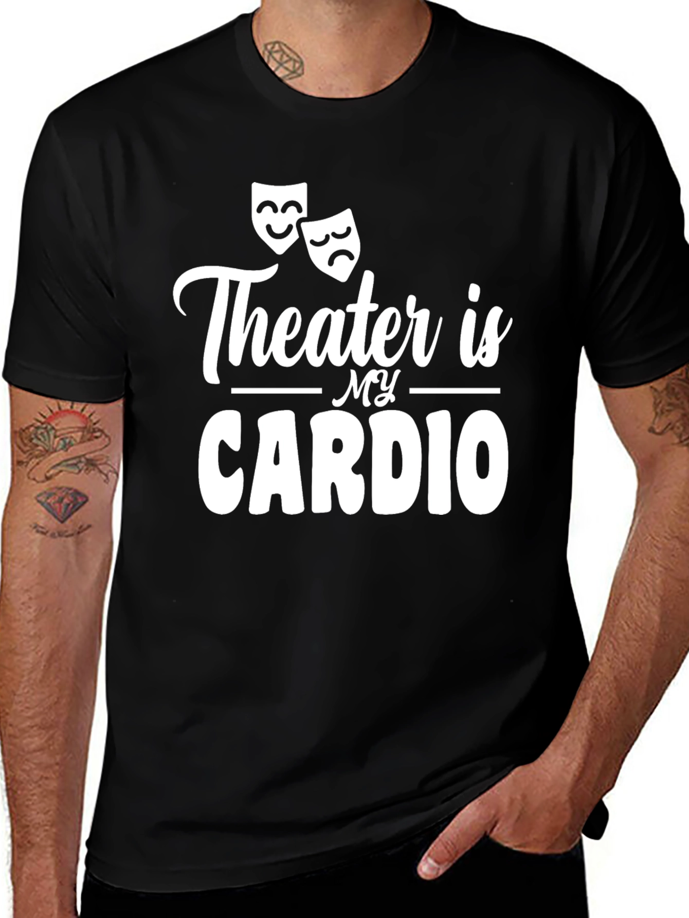 Variant 20 of Theater Is My Cardio Graphic Tee