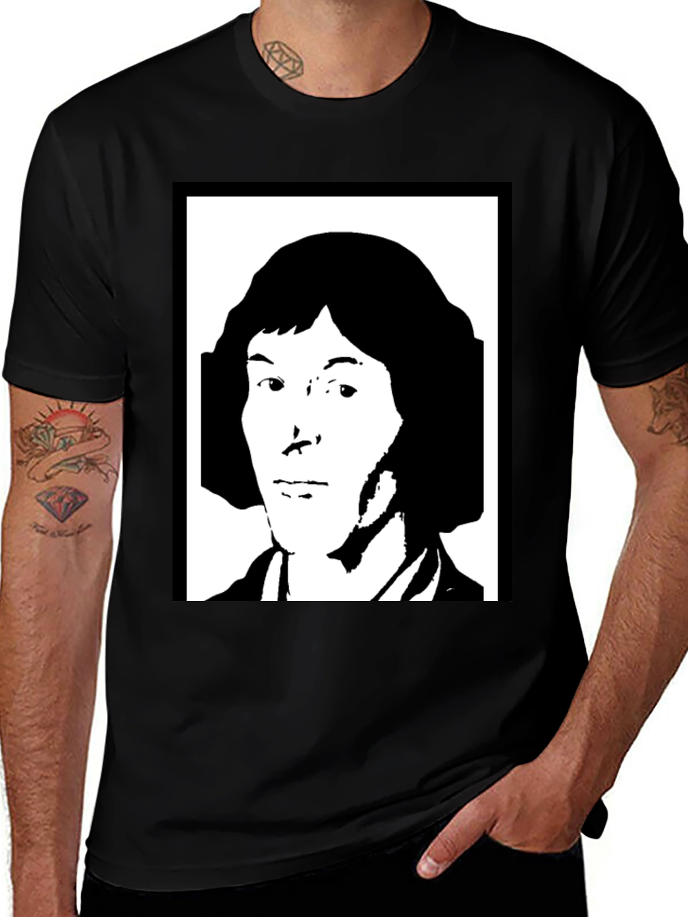 Copernicus Graphic Tee - Black Unisex Shirt