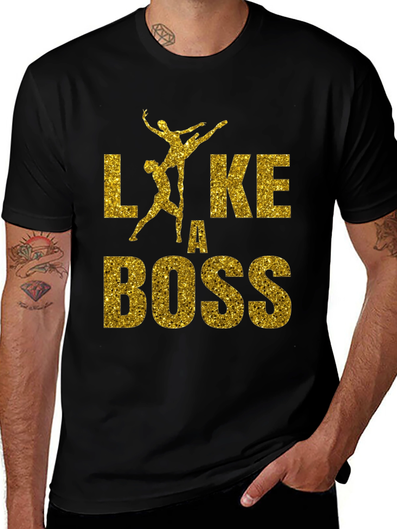 Variant 4 of Like a Boss Dance T-Shirt