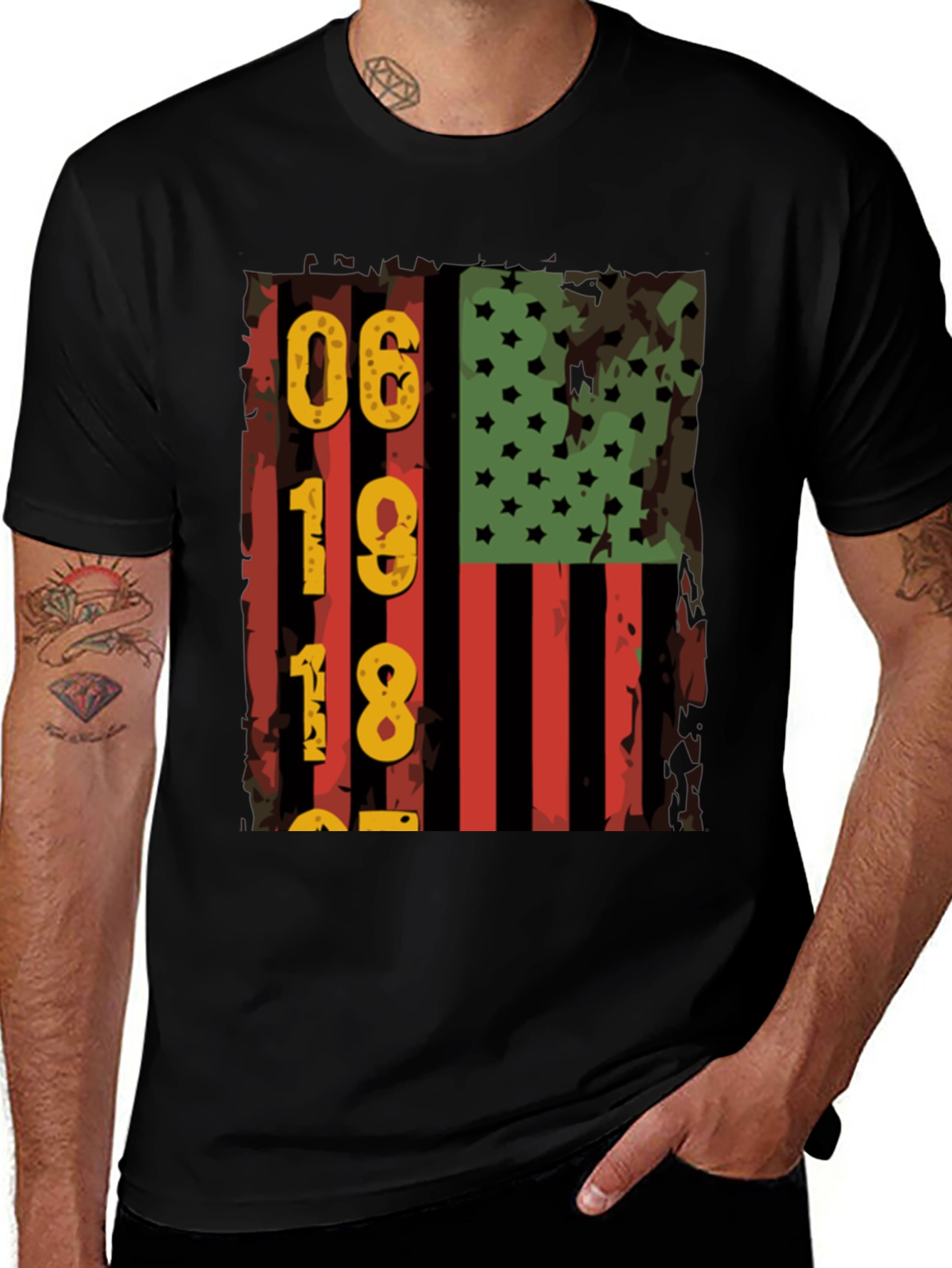 Juneteenth Freedom Day Graphic T-Shirt