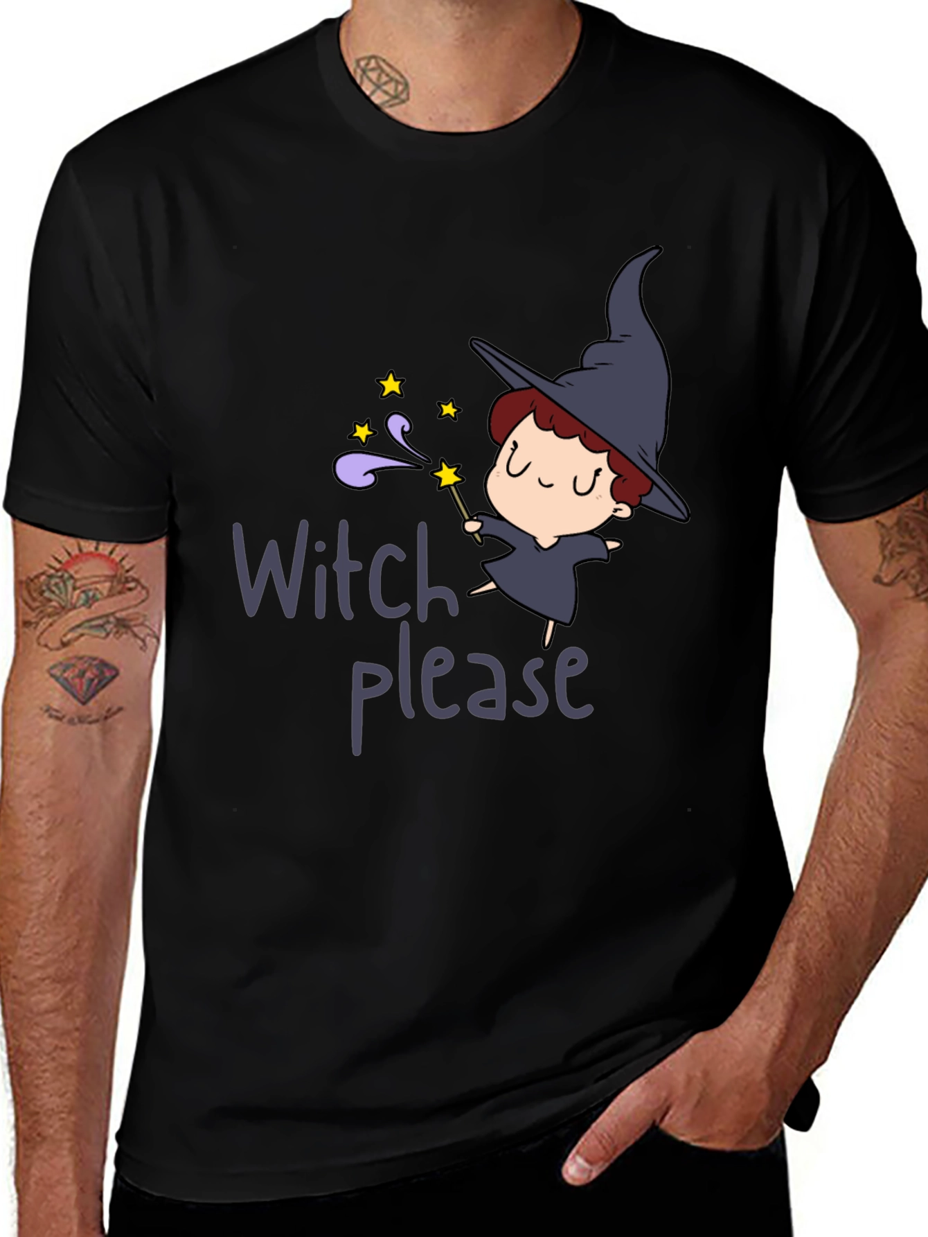 Variant 24 of Witch Please T-Shirt | Halloween Cute Cartoon Tee