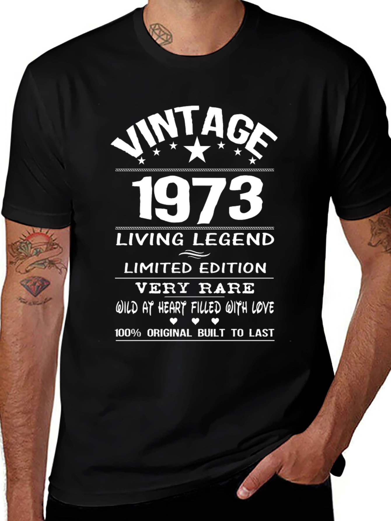 Variant 28 of Vintage 1973 Living Legend Graphic T-Shirt
