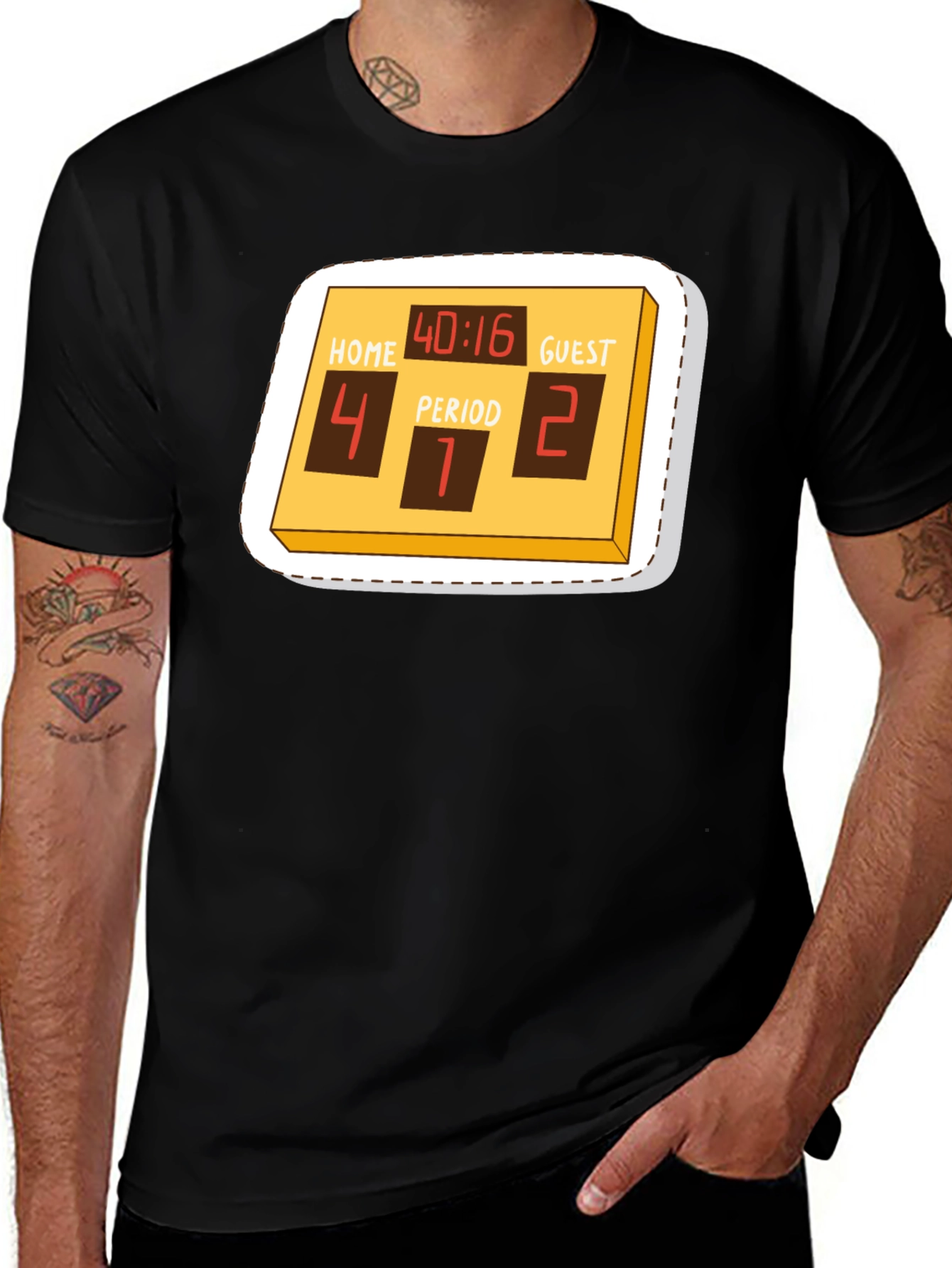 Variant 22 of Scoreboard Graphic T-Shirt