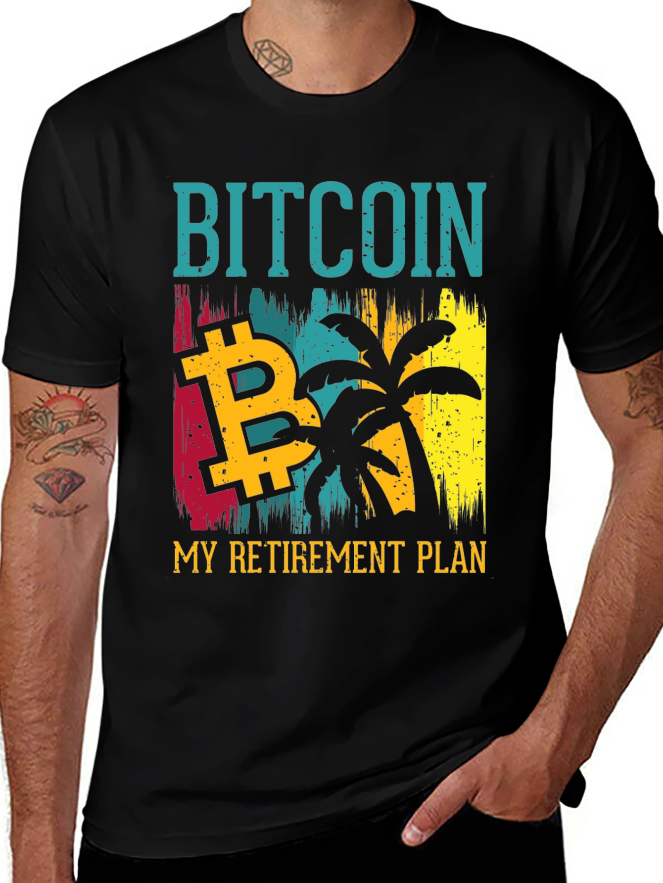 Bitcoin Retirement Plan Graphic Tee