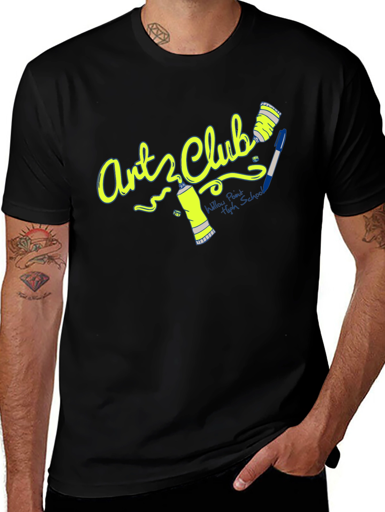 Art Club Graphic T-Shirt