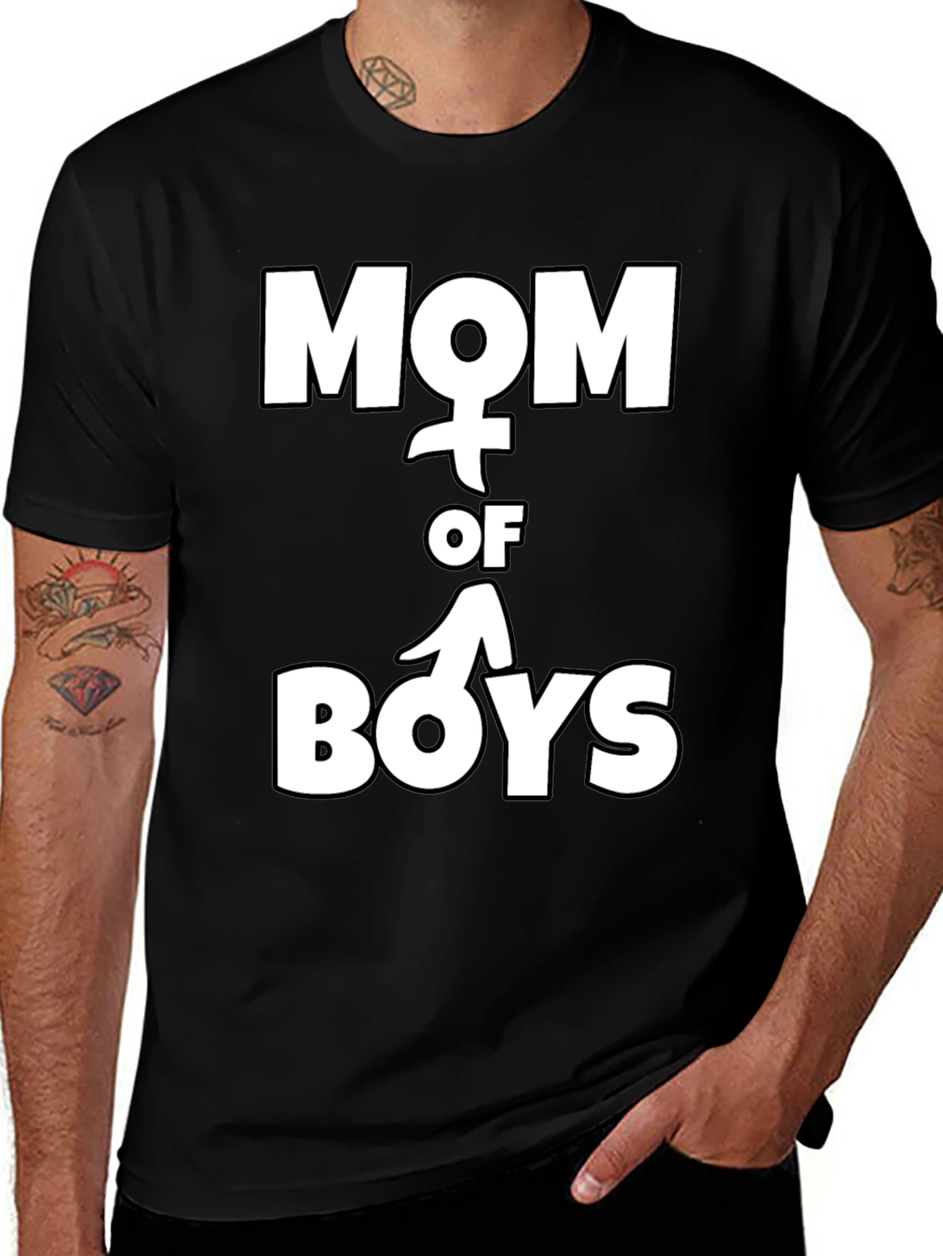 Variant 12 of Mom of Boys T-Shirt - Cute & Comfy Tee