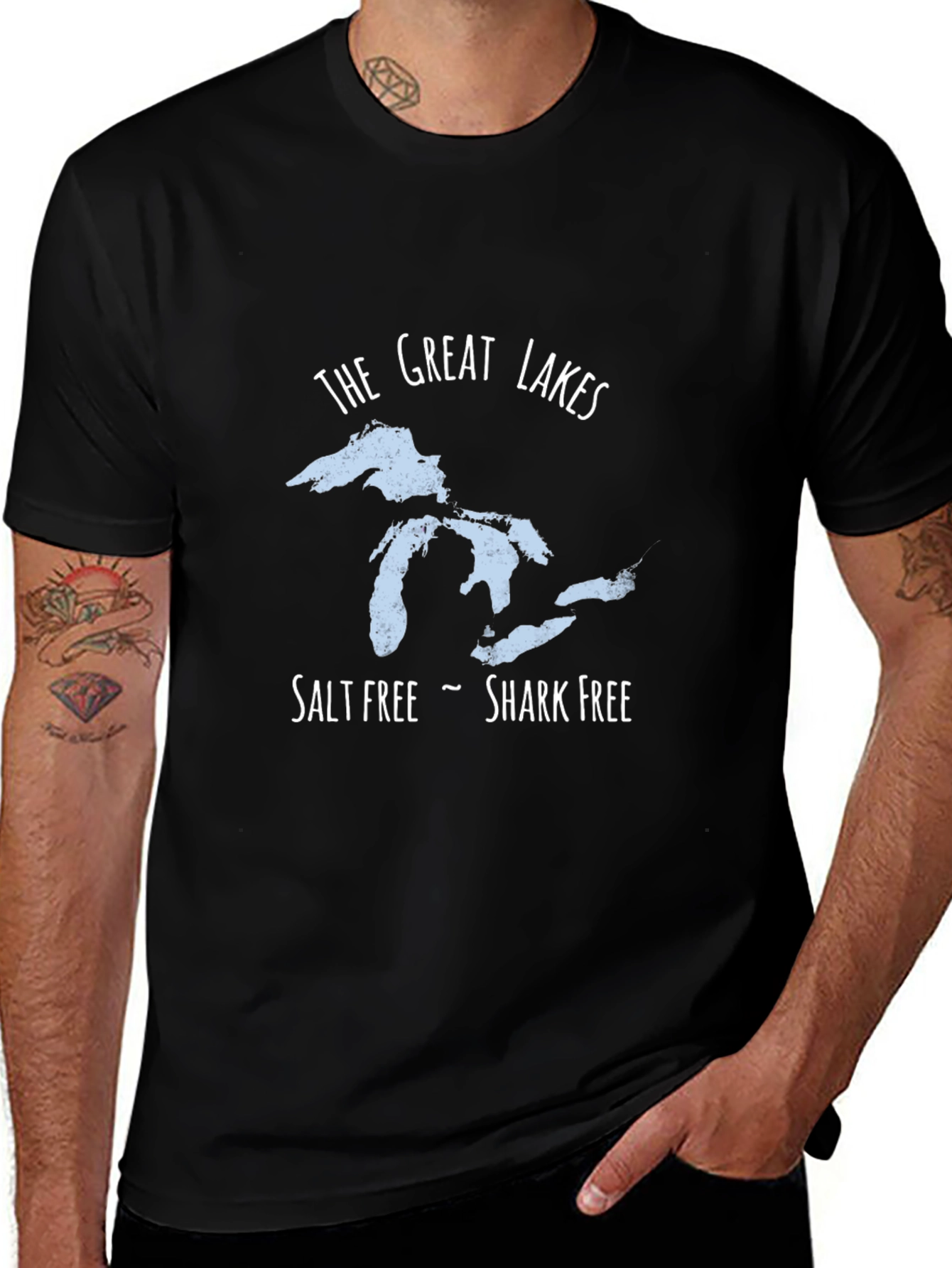 Great Lakes Salt & Shark Free T-Shirt