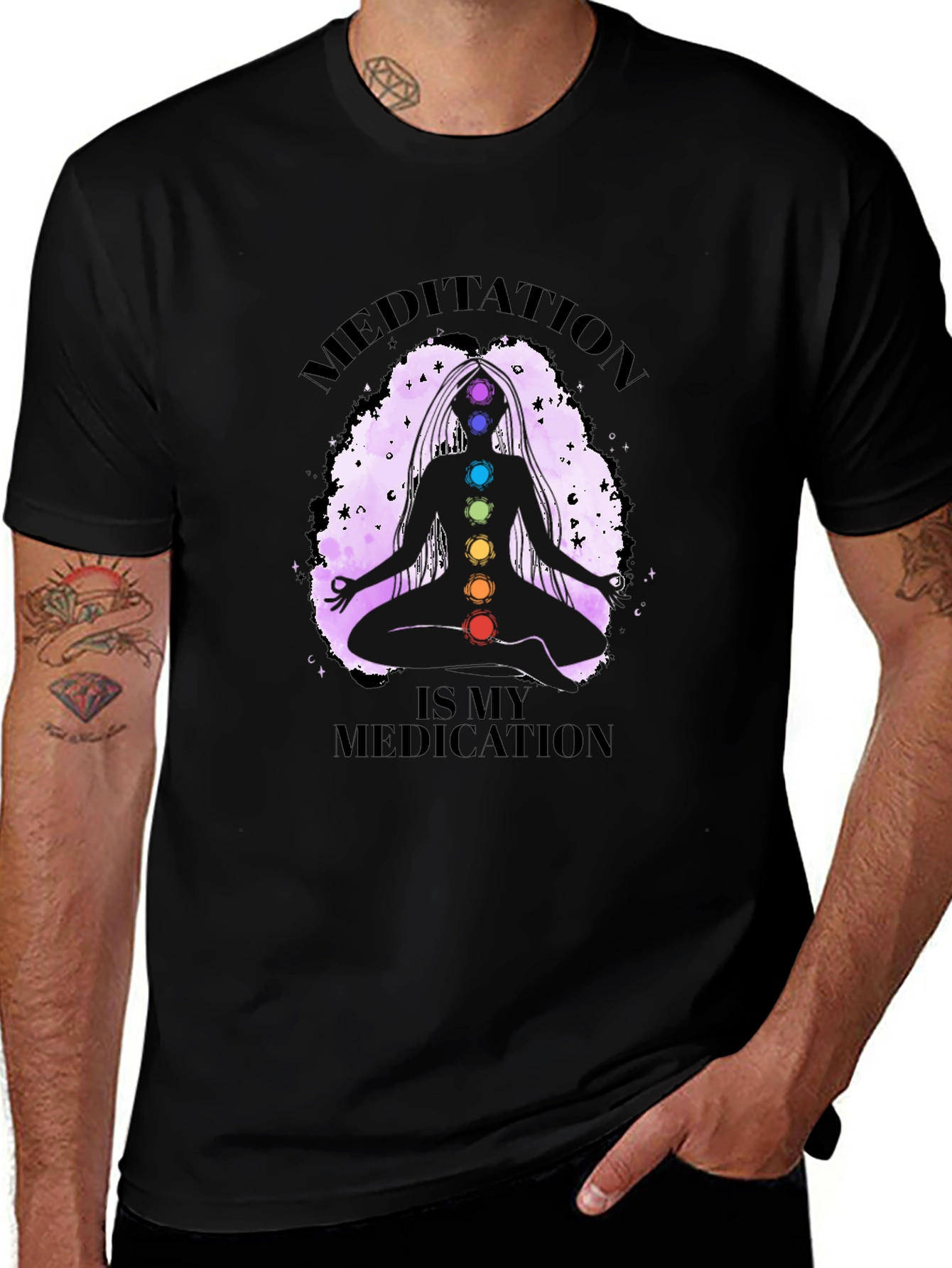 Variant 5 of Meditation is My Medication T-Shirt