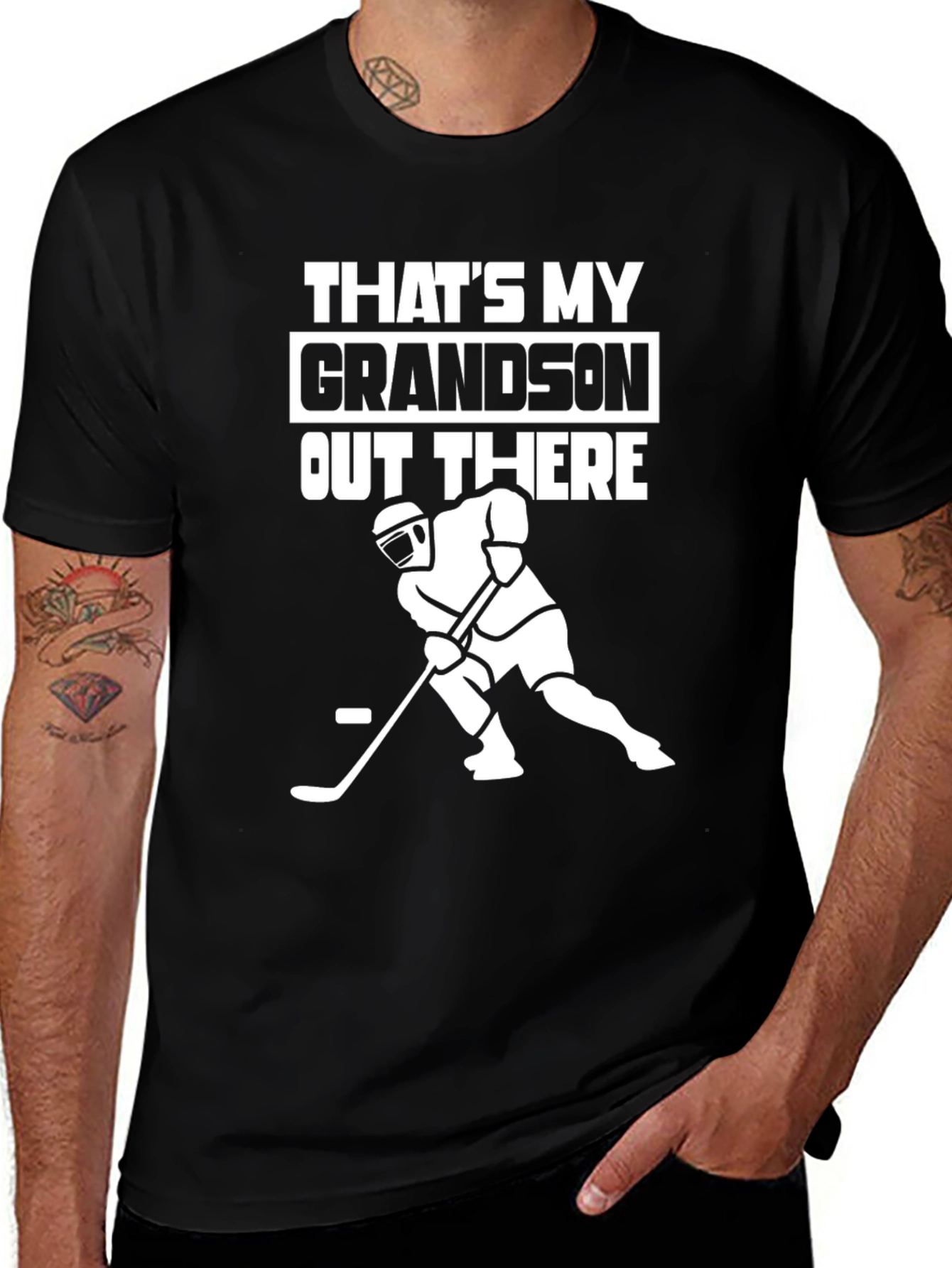 Variant 2 of That's My Grandson Out There T-Shirt