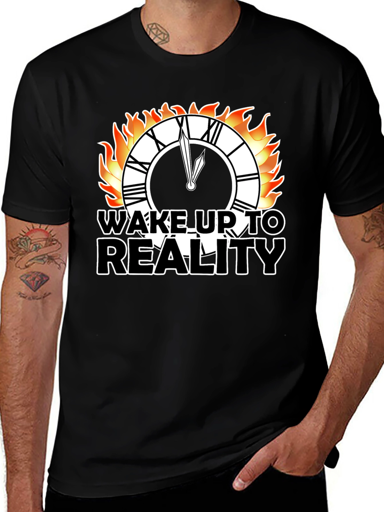 Variant 21 of Wake Up to Reality Graphic Tee
