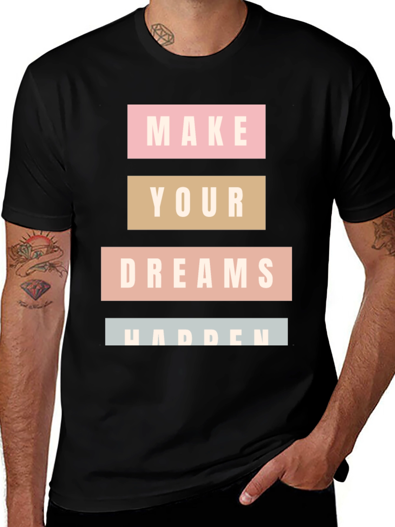 Variant 28 of Make Your Dreams Happen Graphic Tee