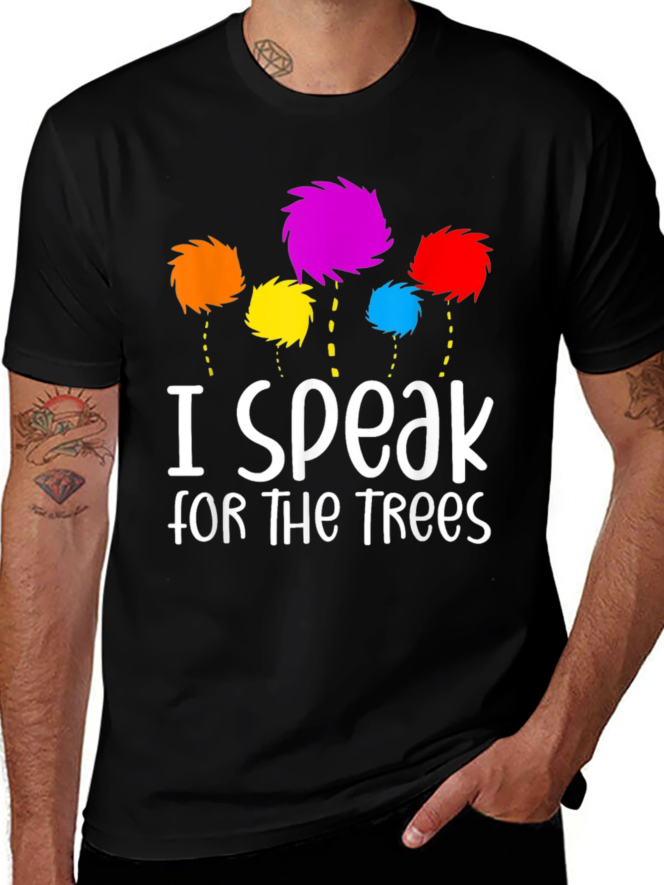 Variant 15 of I Speak for the Trees Graphic Tee