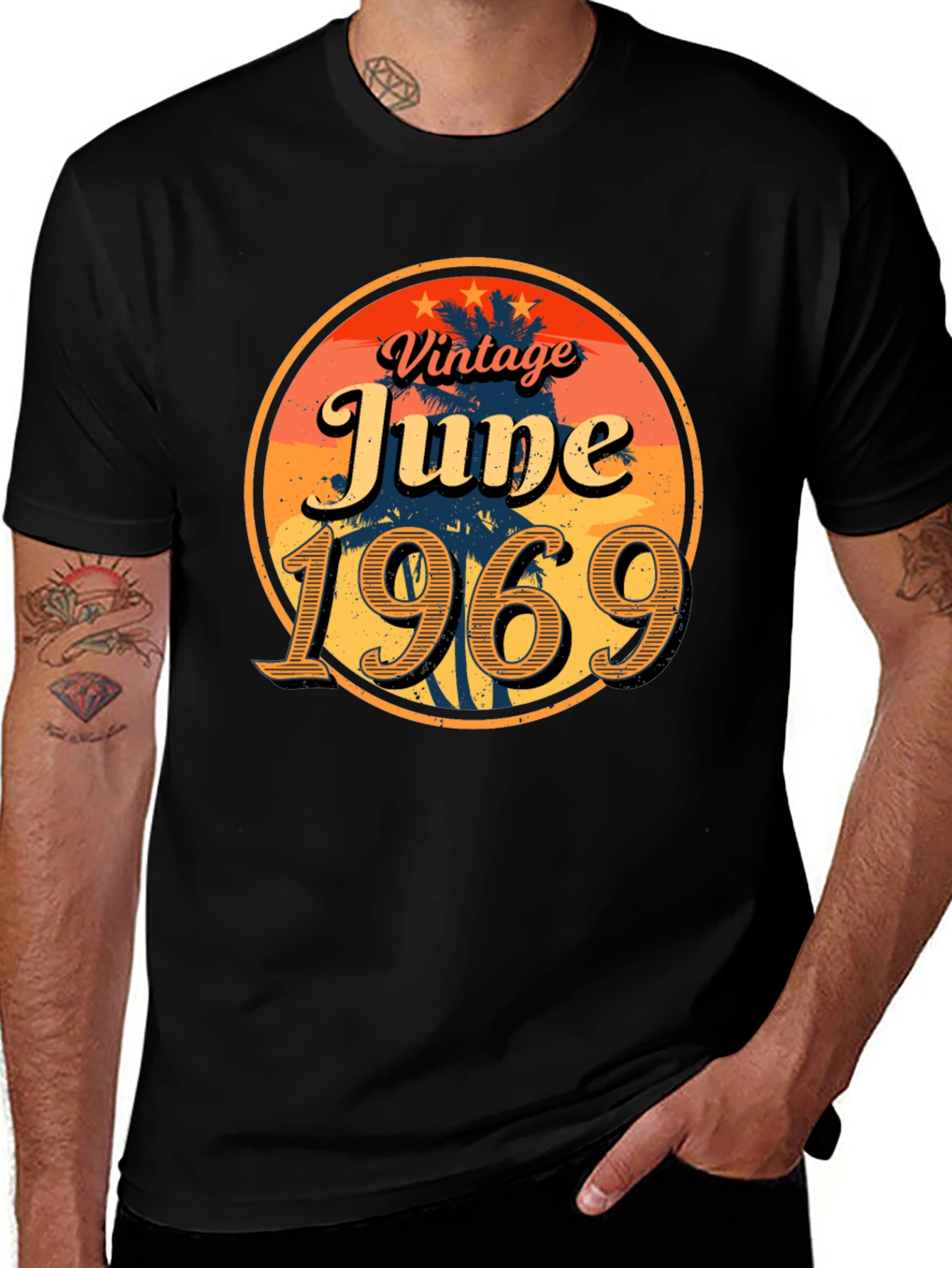 Variant 3 of Vintage June 1969 Graphic Tee