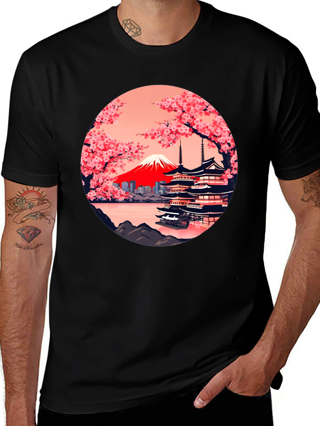 Variant 30 of Cherry Blossom Japan Tee