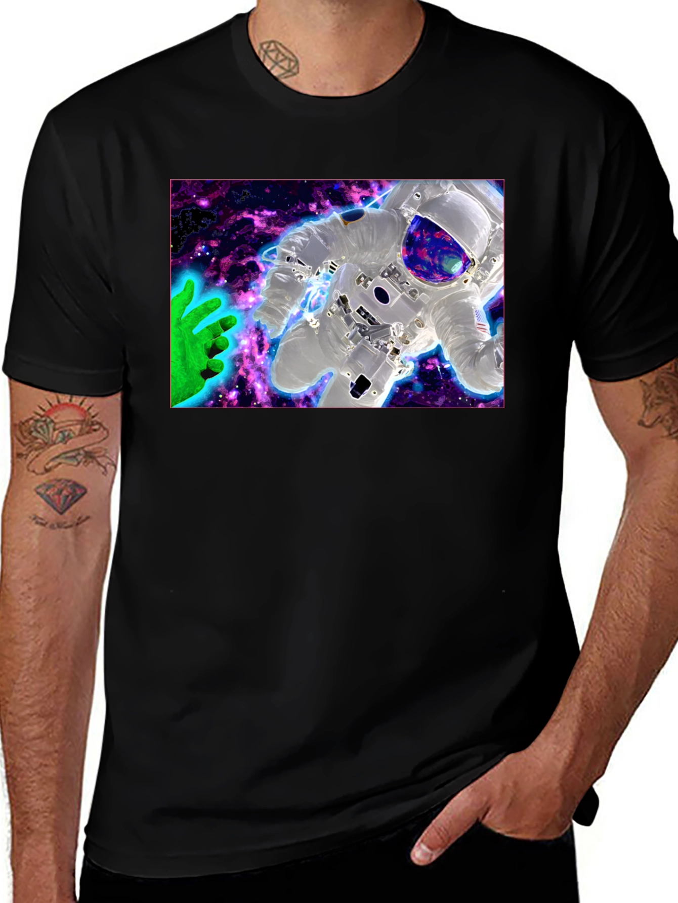 Variant 21 of Cosmic Astronaut T-Shirt