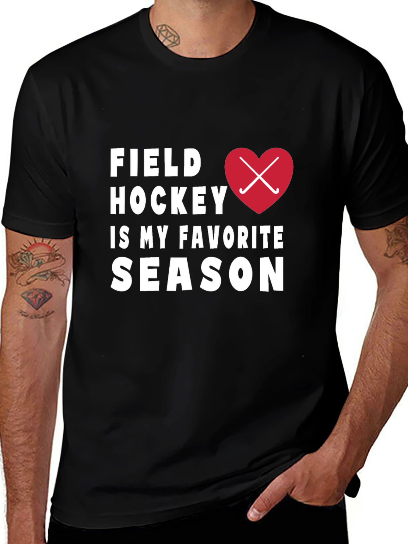 Variant 9 of Field Hockey T-Shirt - My Favorite Season
