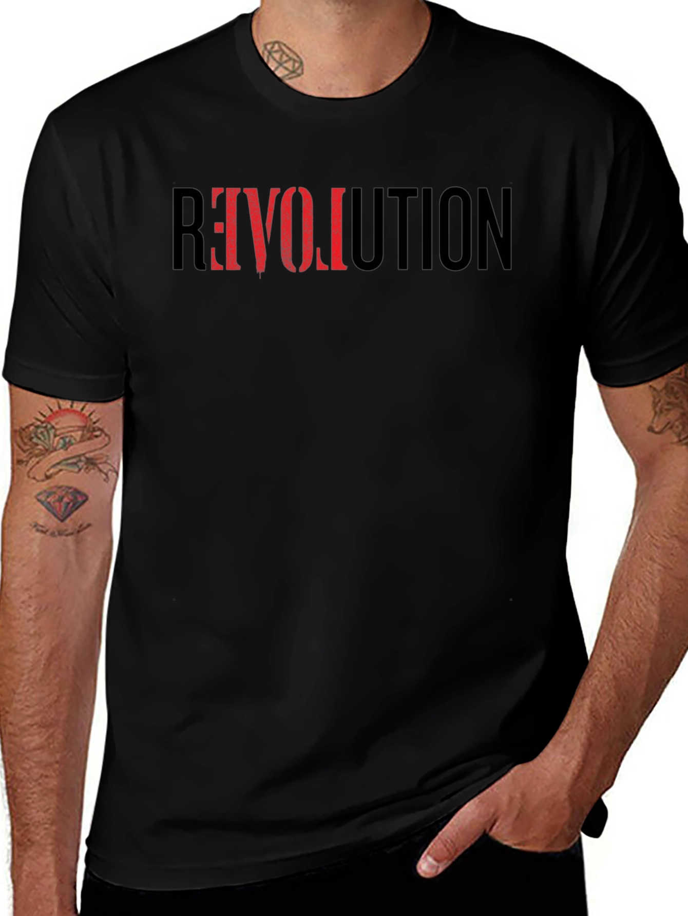 Variant 16 of Revolution Graphic T-Shirt - Bold Statement Tee