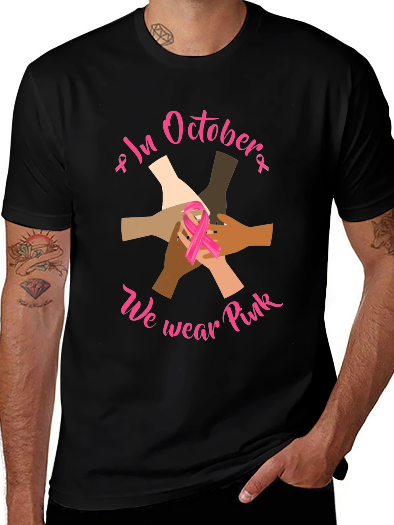 Variant 29 of October Breast Cancer Awareness T-Shirt