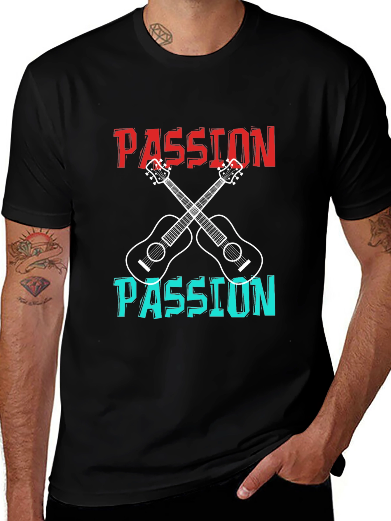 Variant 12 of Passion Guitars Graphic T-Shirt