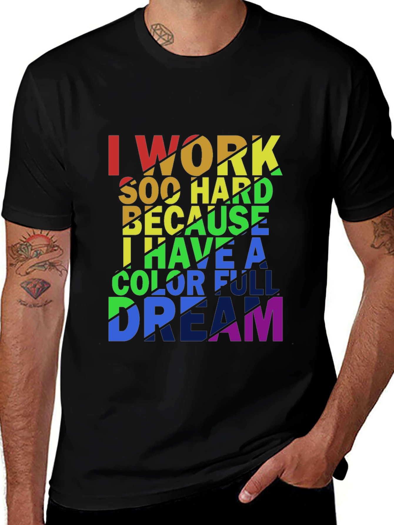 Variant 28 of Colorful Dream Pride T-Shirt