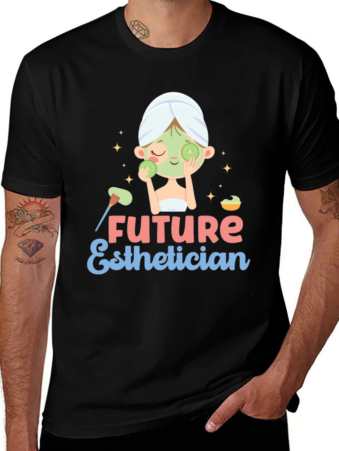 Future Esthetician T-Shirt - Spa Day Design