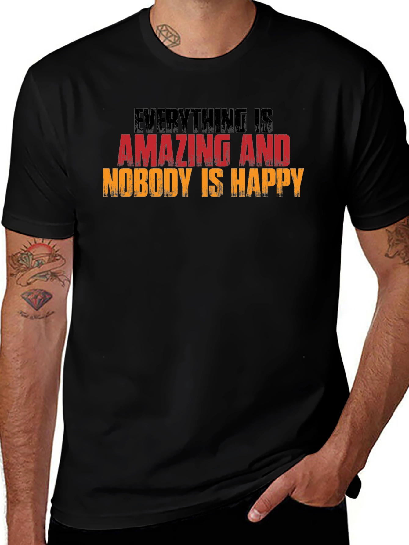 Variant 3 of Everything Is Amazing Graphic Tee