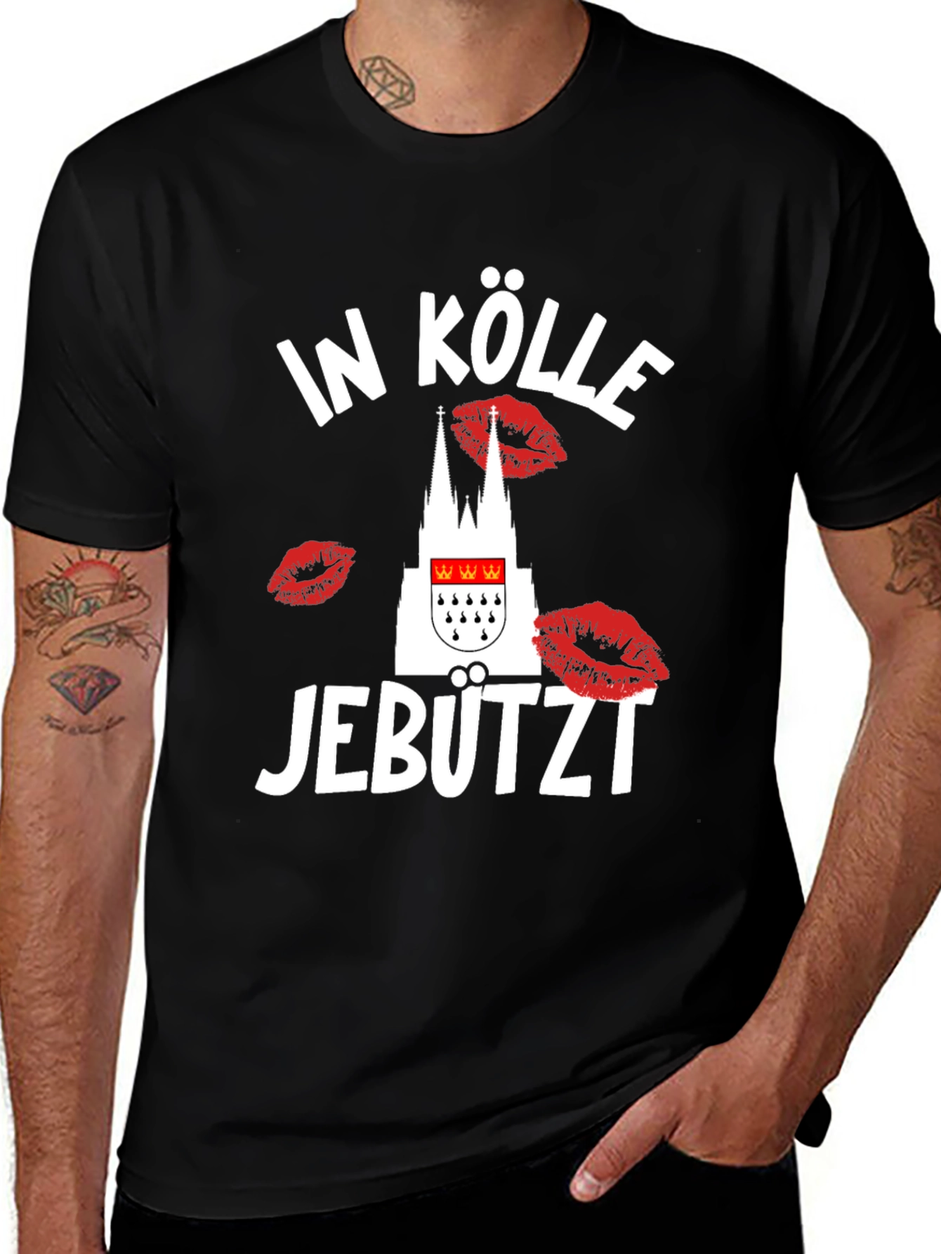 In Kölle Jebützt Black T-Shirt