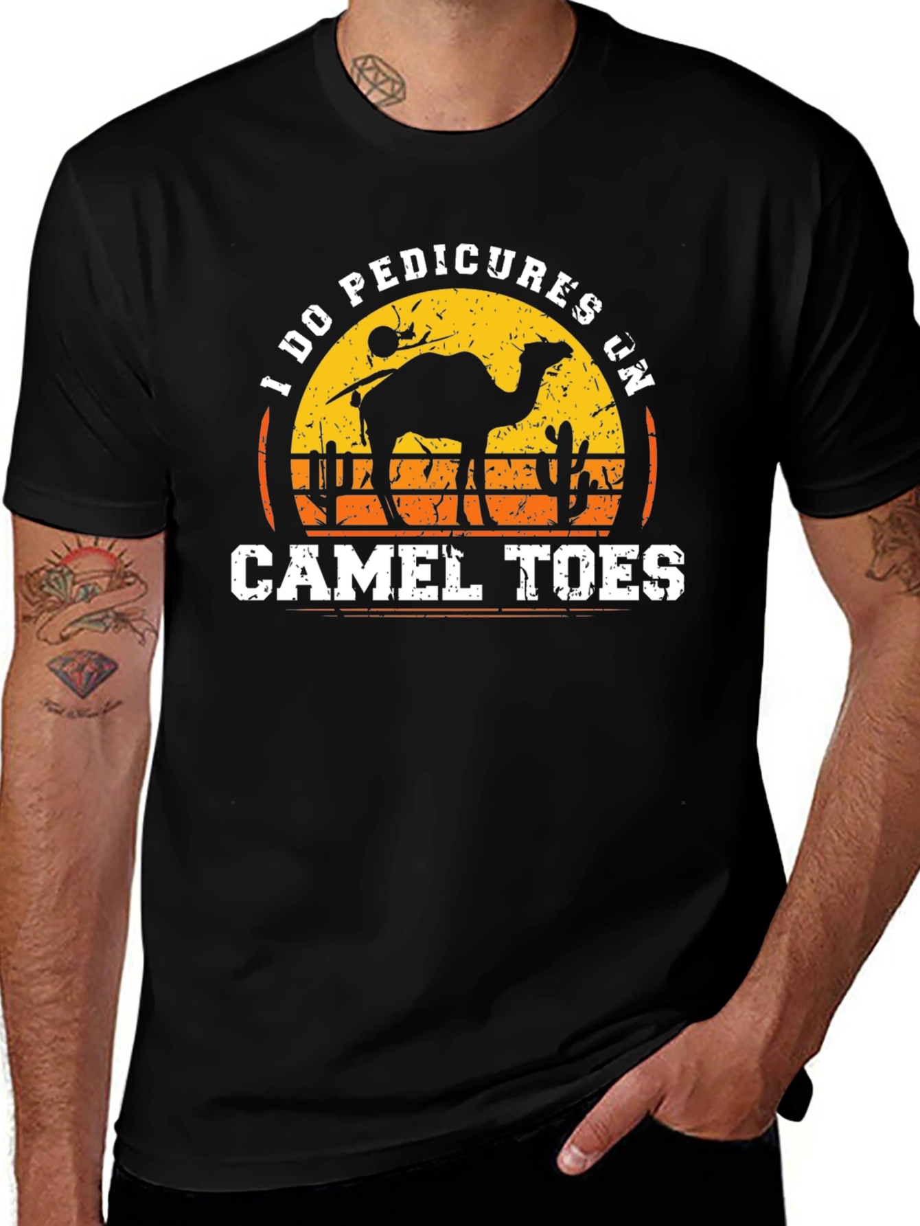 Variant 29 of I Do Pedicures on Camel Toes Graphic T-Shirt