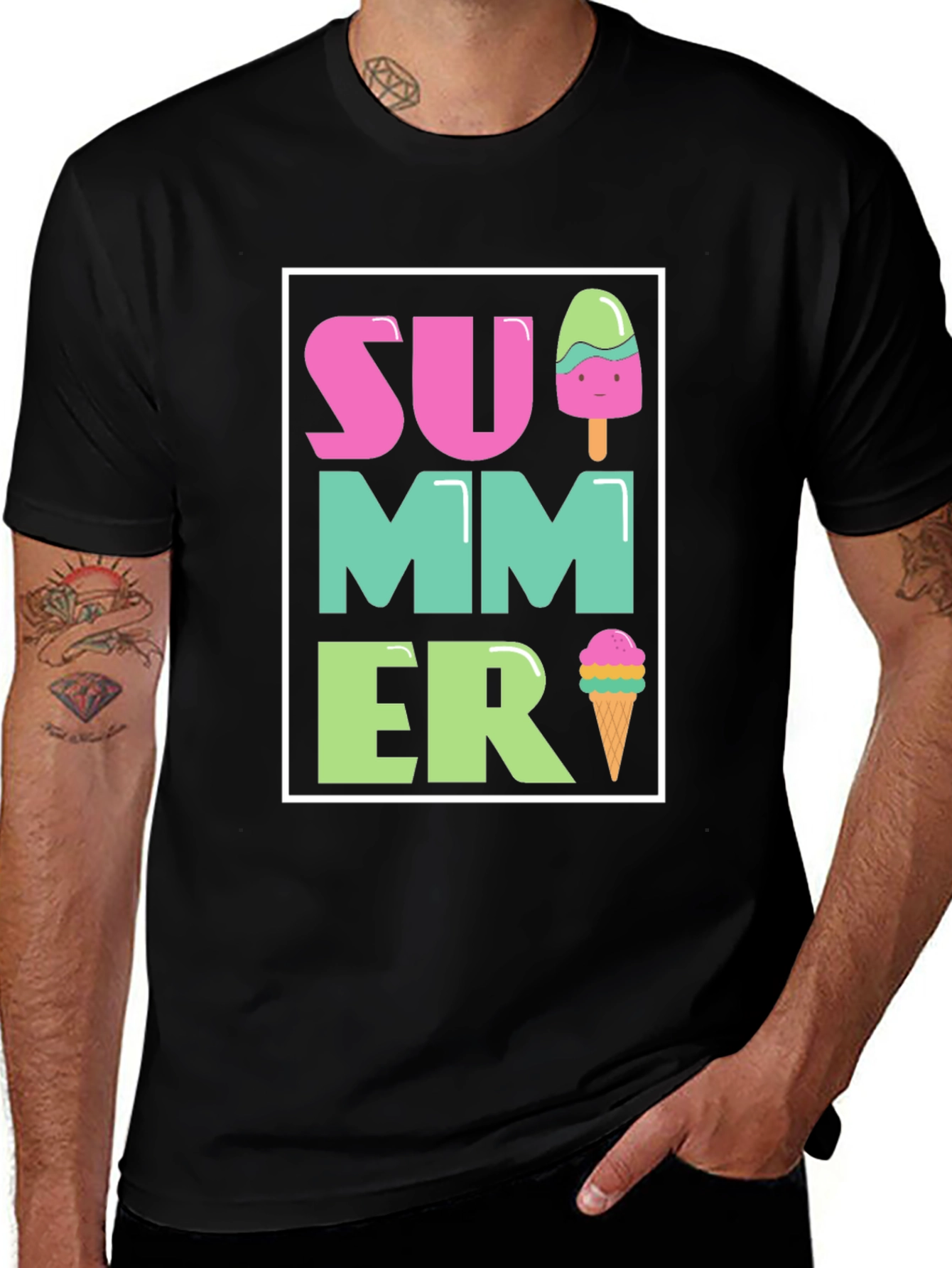 Variant 16 of Summer Ice Cream T-Shirt