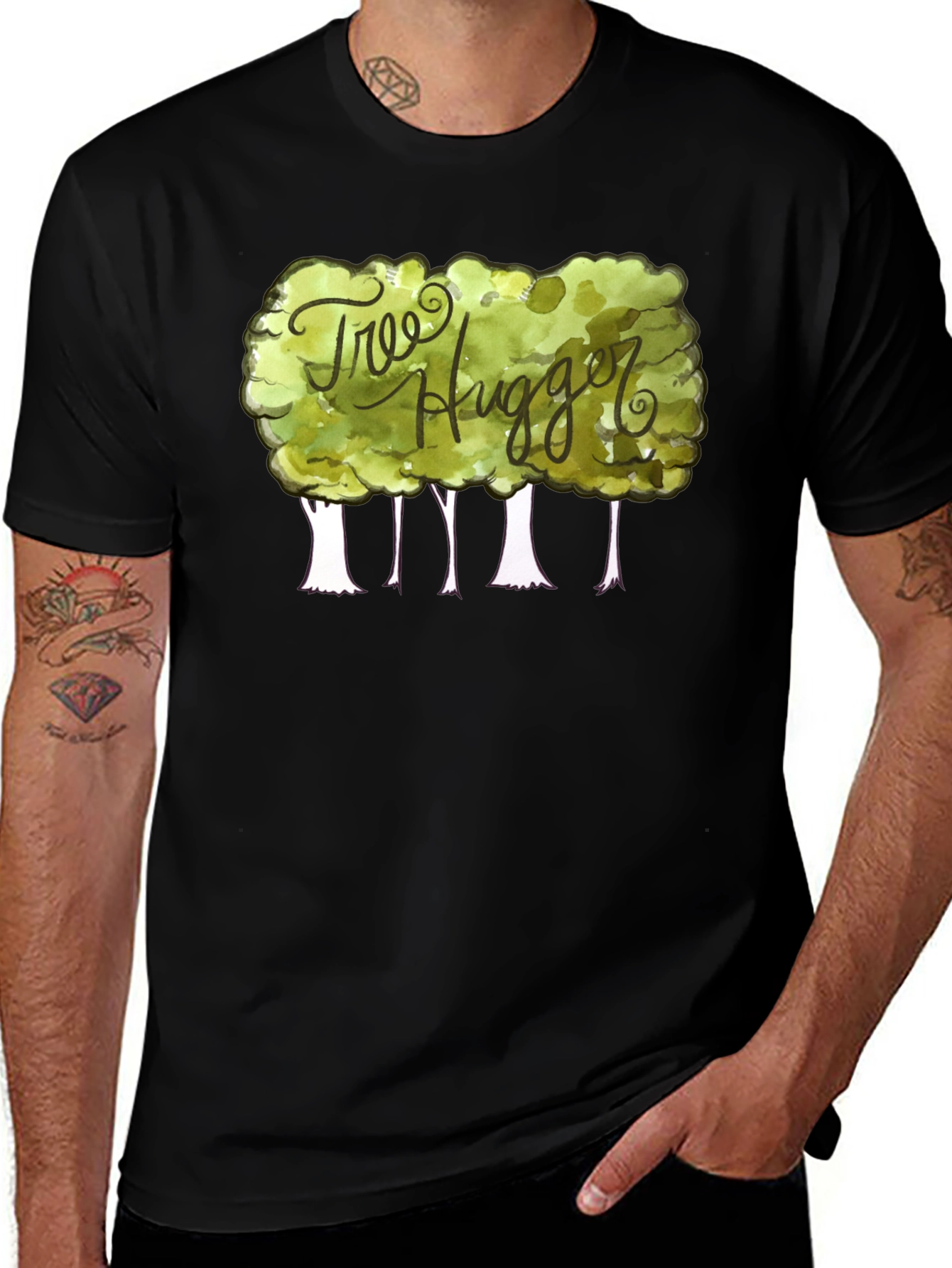 Variant 25 of Tree Hugger T-Shirt - Nature Lover Tee