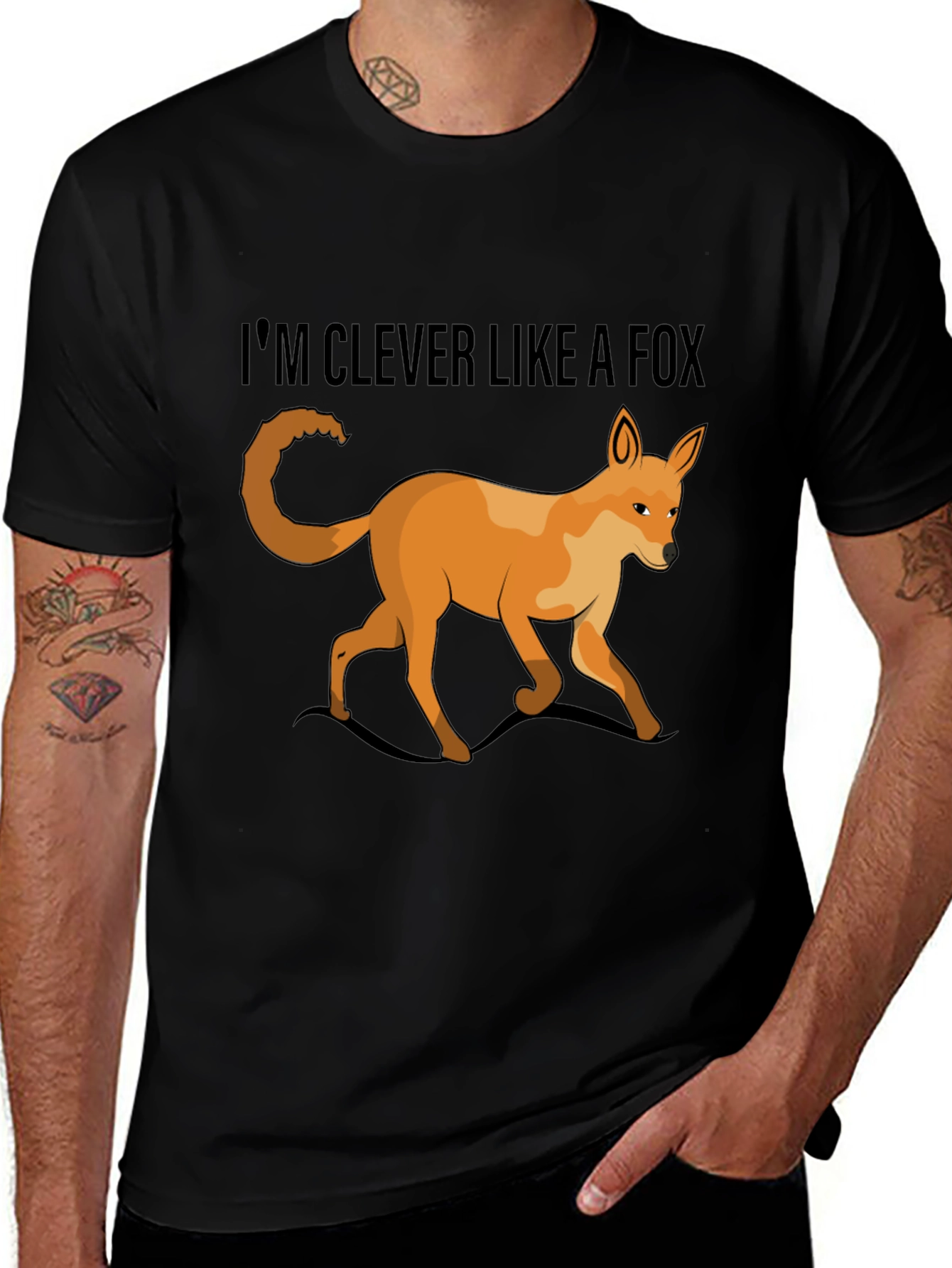 Variant 12 of I'm Clever Like a Fox T-Shirt