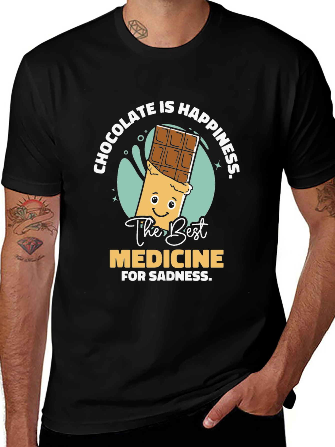 Chocolate is Happiness T-Shirt