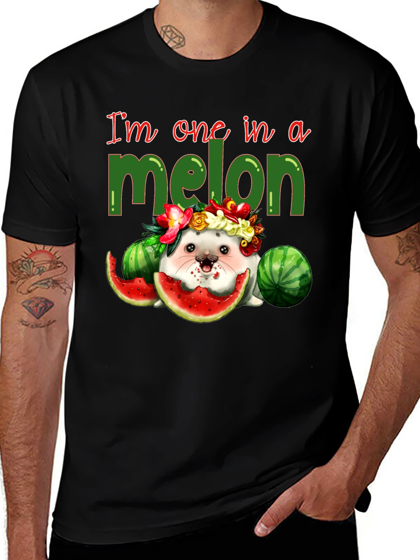 Variant 28 of I'm One in a Melon Graphic Tee