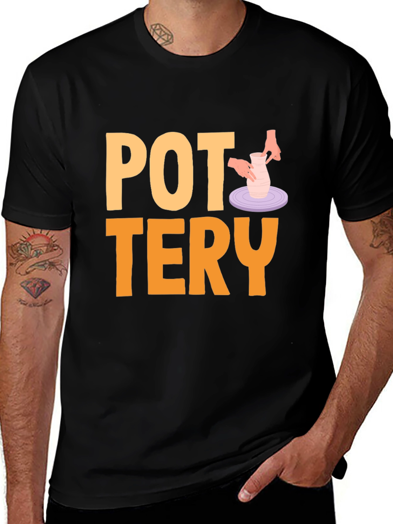 Variant 10 of Pottery T-Shirt - Unique Potter Design