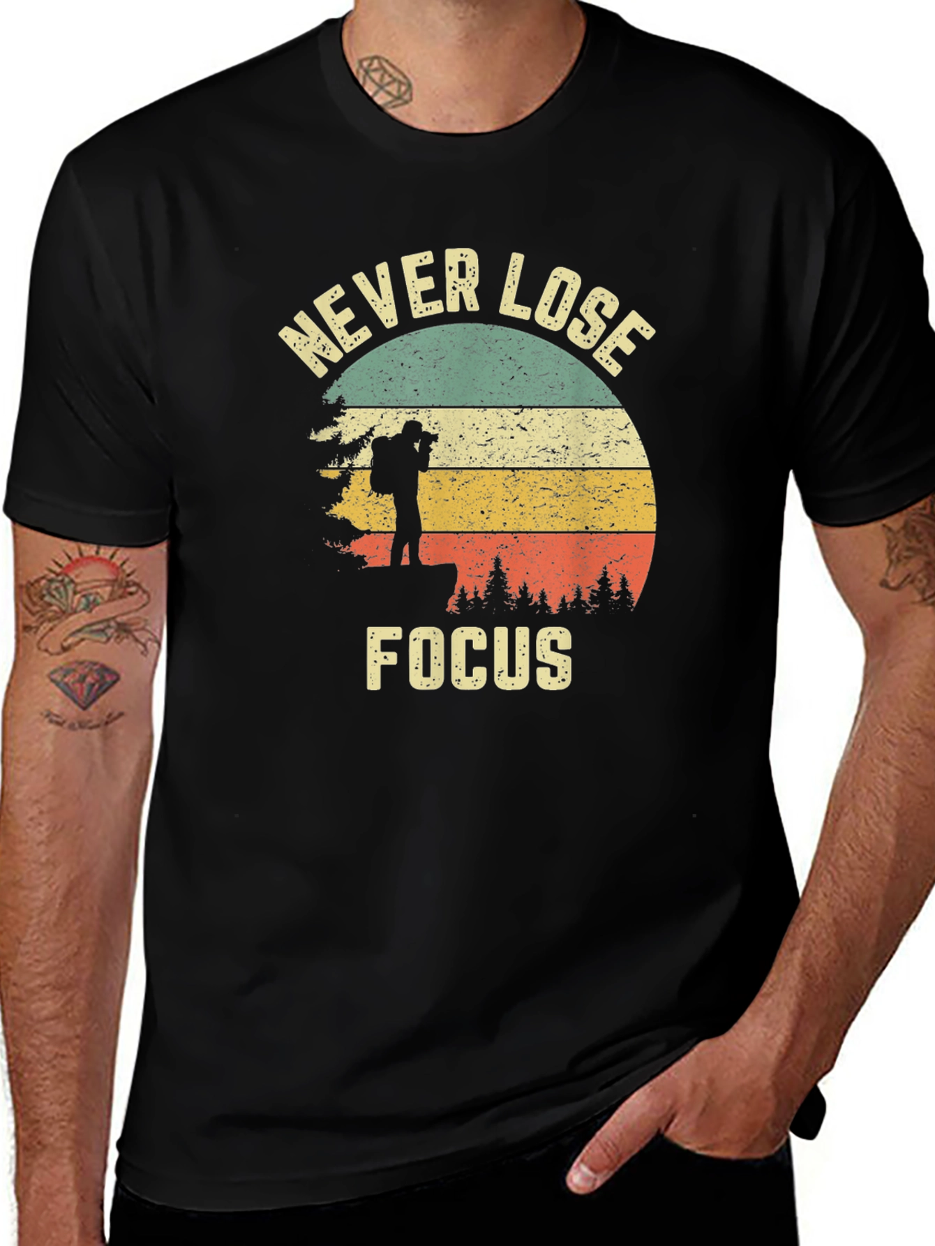 Variant 30 of Never Lose Focus Photographer T-Shirt