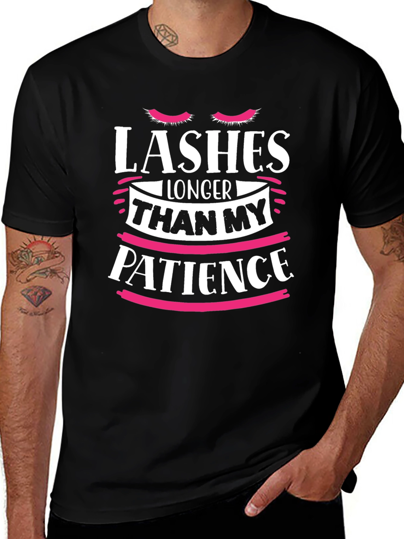 Variant 17 of Lashes Longer Than My Patience T-Shirt